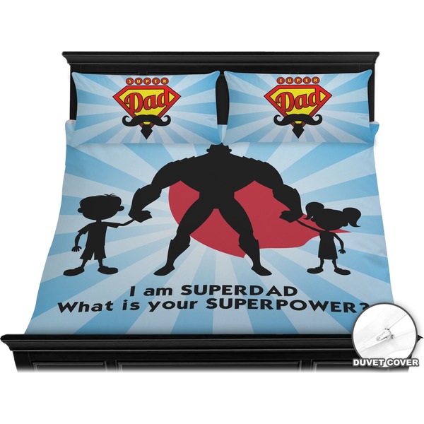 Super Dad Bedding Set (King) - Duvet