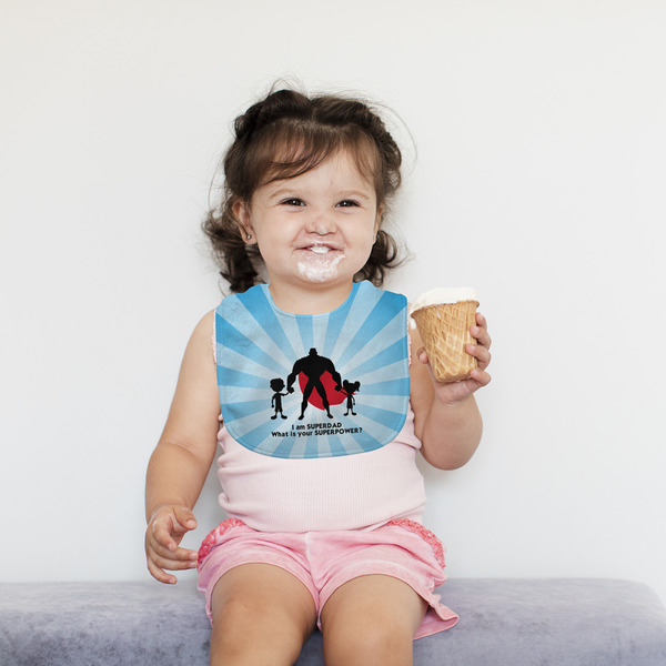 Super Dad Bib Lifestyle Girl
