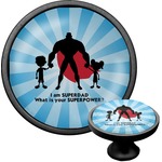 Super Dad Cabinet Knob (Black)