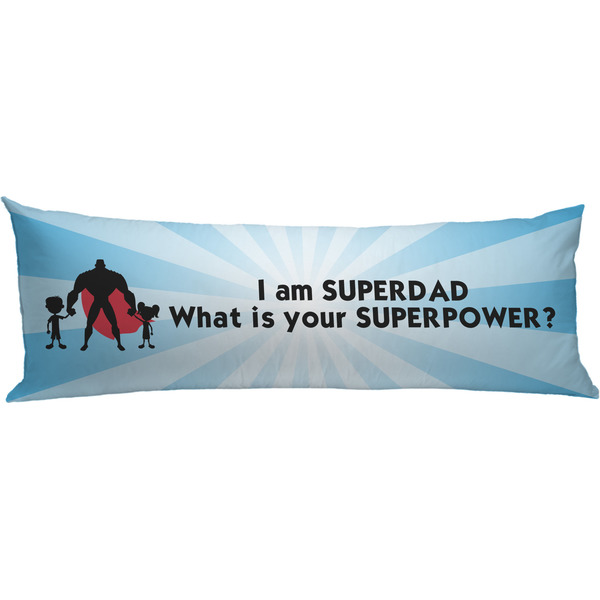 Custom Super Dad Body Pillow Case