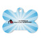 Super Dad Bone Shaped Dog ID Tag