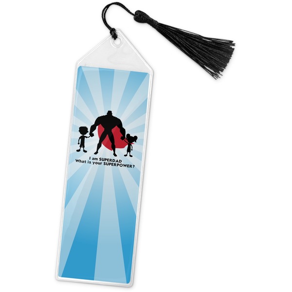 Custom Super Dad Book Mark w/Tassel