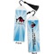 Super Dad Bookmark with tassel - Front and Back
