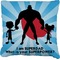 Super Dad Burlap Pillow 16"