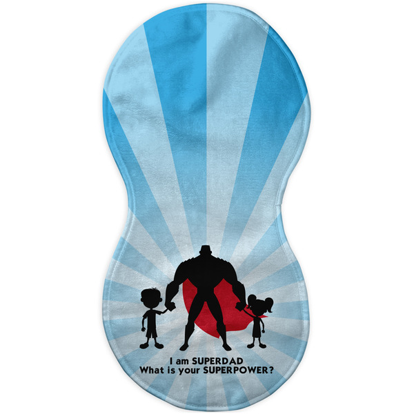 Super Dad Burp Peanut Shaped Flat