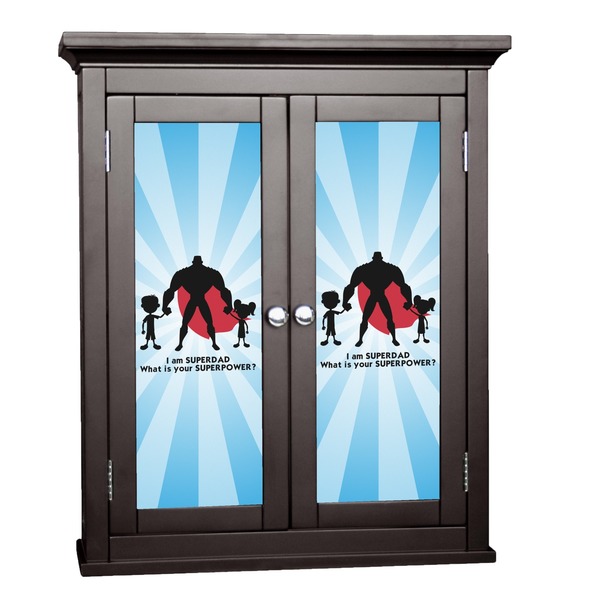 Custom Super Dad Cabinet Decal - Small