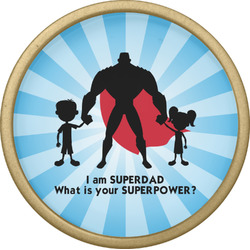 Super Dad Cabinet Knob - Gold