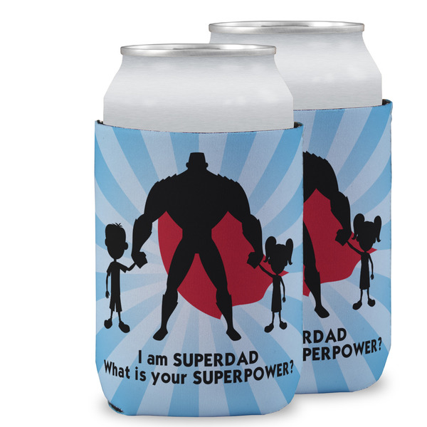 Custom Super Dad Can Cooler (12 oz)