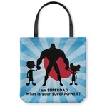 Super Dad Canvas Tote Bag - Small - 13"x13"