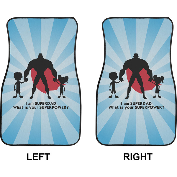 Super Dad Car Mat Front - Approval