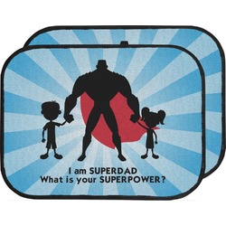 Super Dad Car Floor Mats (Back Seat)