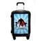 Super Dad Carry On Hard Shell Suitcase - Front