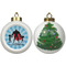 Super Dad Ceramic Christmas Ornament - X-Mas Tree (APPROVAL)
