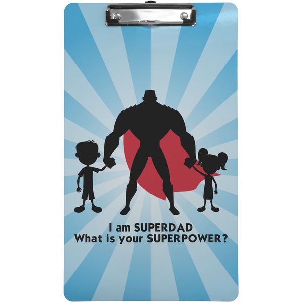 Custom Super Dad Clipboard (Legal Size)