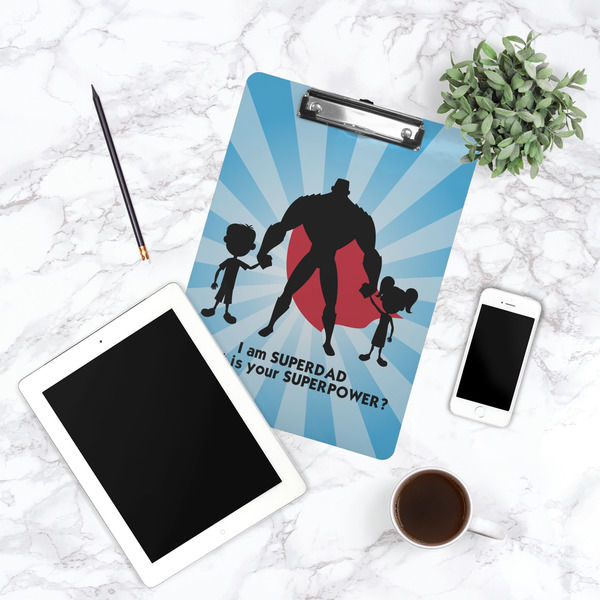 Super Dad Clipboard - Lifestyle Photo
