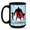 Super Dad Coffee Mug - 15 oz - Black