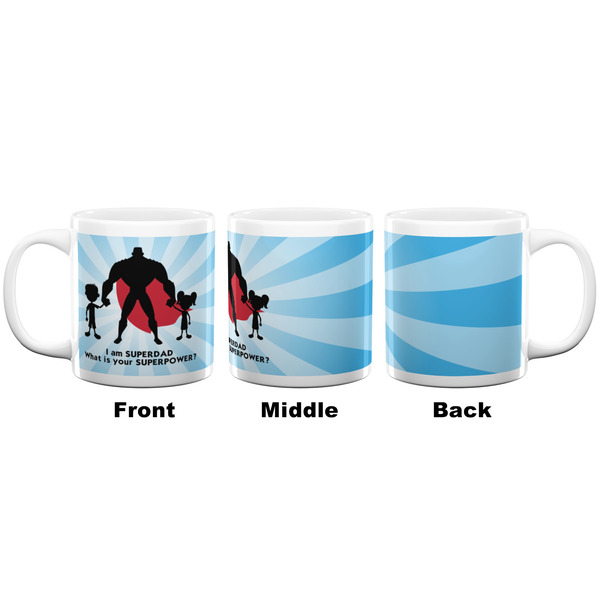 Super Dad Coffee Mug - 20 oz - White APPROVAL