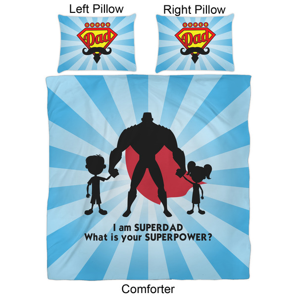 Super Dad Comforter Set - Queen - Approval