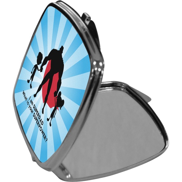 Super Dad Compact Mirror (Side View)