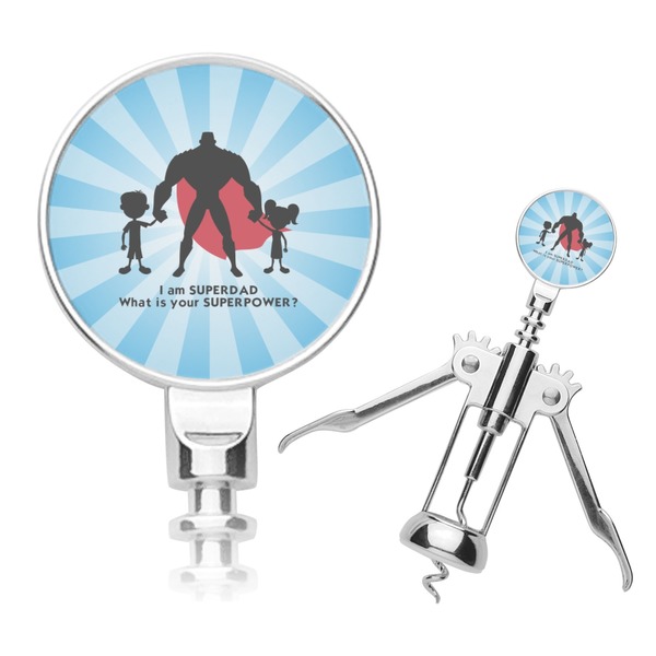 Custom Super Dad Corkscrew