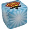 Super Dad Cube Poof Ottoman (Bottom)