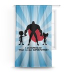 Super Dad Curtain - 50"x84" Panel