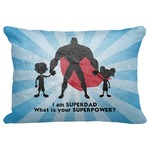 Super Dad Decorative Baby Pillowcase - 16"x12"