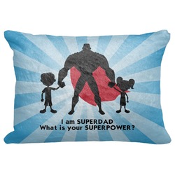 Super Dad Decorative Baby Pillowcase - 16"x12"