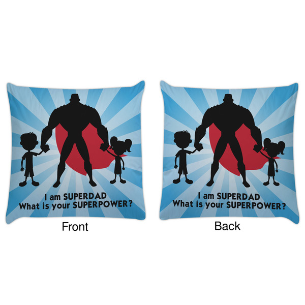 Super Dad Decorative Pillow Case - Approval