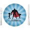 Super Dad 10" Glass Lunch / Dinner Plates - Single or Set