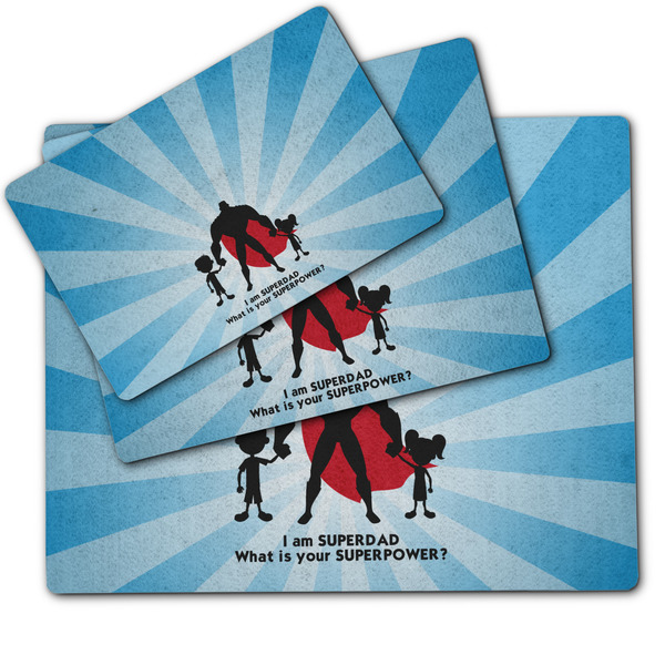 Super Dad Dog Food Mat - MAIN (sm, med, lrg)