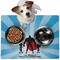 Super Dad Dog Food Mat - Medium LIFESTYLE