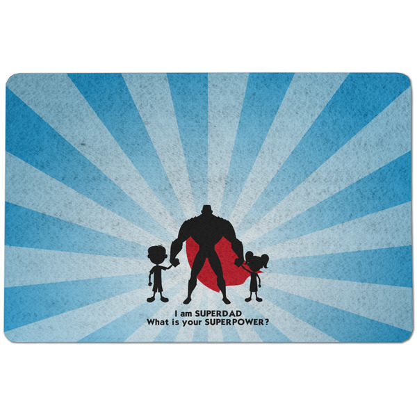 Super Dad Dog Food Mat - Small without bowls