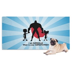 Super Dad Dog Towel