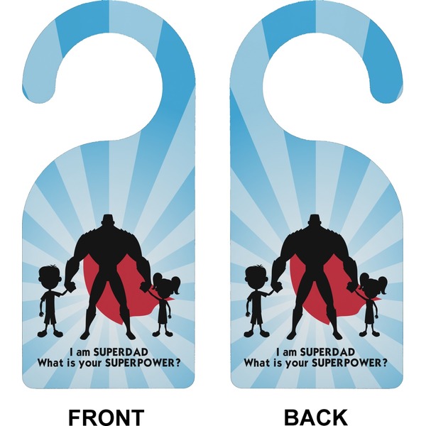 Super Dad Door Hanger (Approval)