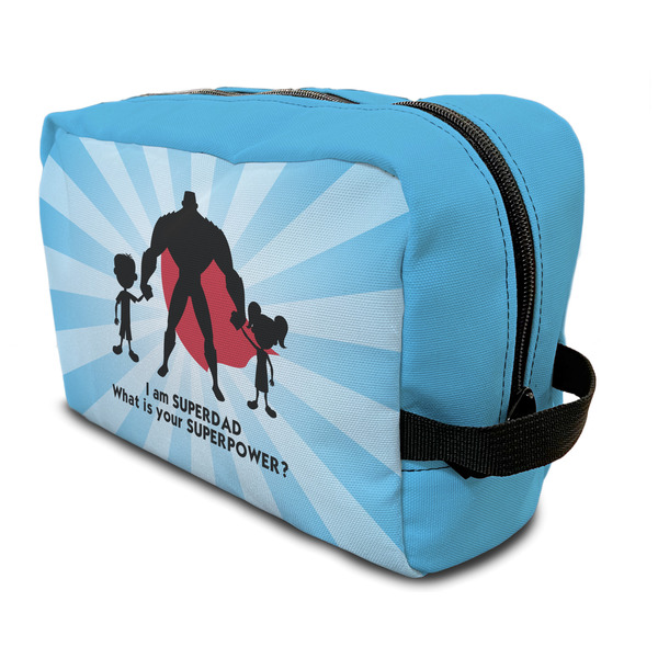 Custom Super Dad Toiletry Bag / Dopp Kit