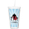 Super Dad Double Wall Tumbler with Straw (Personalized)