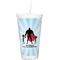 Super Dad Double Wall Tumbler with Straw
