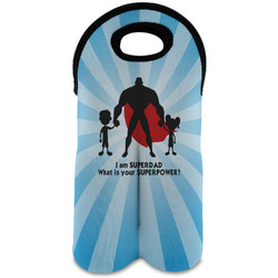 Super Dad Wine Tote Bag (2 Bottles)