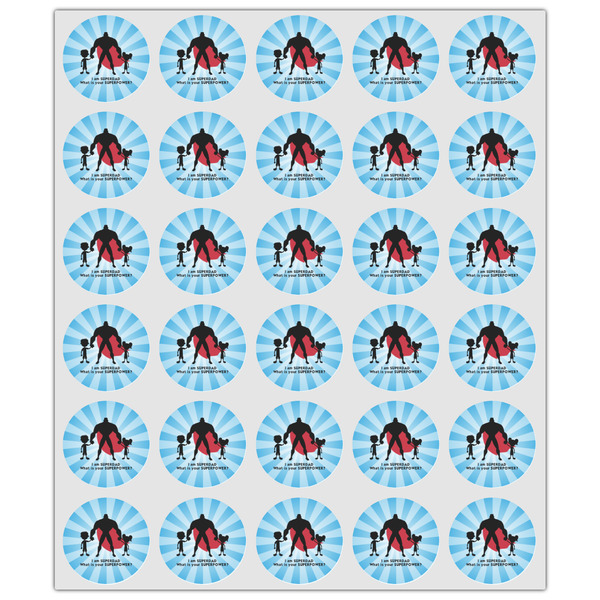 Super Dad Drink Topper - XSmall - Set of 30