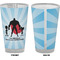 Super Dad Pint Glass - Full Color - Front & Back Views