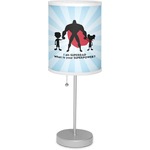 Super Dad Lamp with Drum Shade