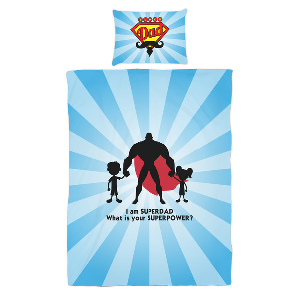 Super Dad Duvet Cover Set - Twin - Alt Approval