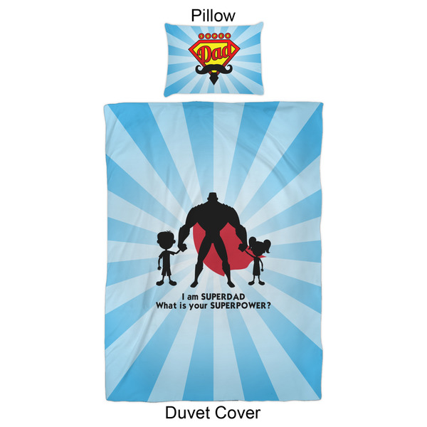 Super Dad Duvet Cover Set - Twin XL - Approval