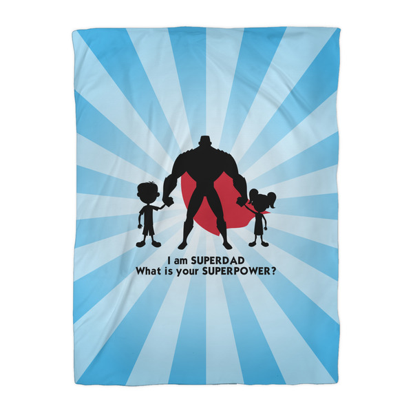 Super Dad Duvet Cover - Twin XL - Front