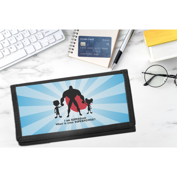 Super Dad DyeTrans Checkbook Cover - LIFESTYLE