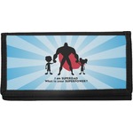 Super Dad Canvas Checkbook Cover