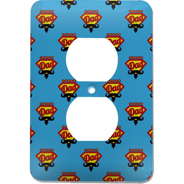 Custom Super Dad Electric Outlet Plate