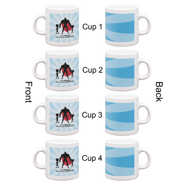 Super Dad Espresso Cup Set of 4 - Apvl
