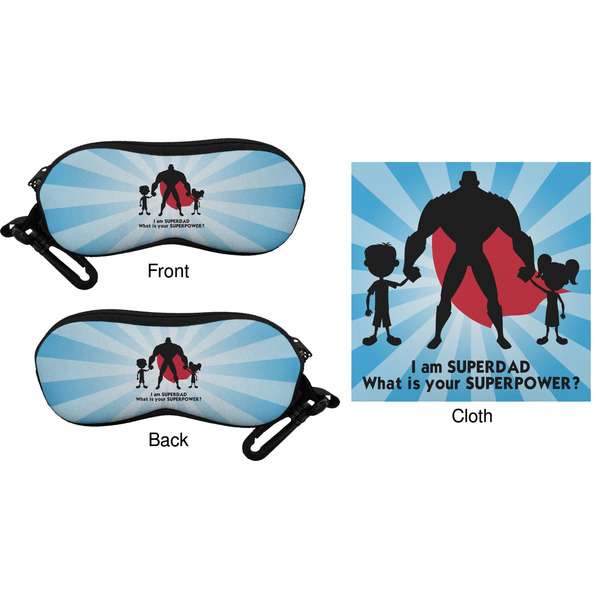Super Dad Eyeglass Case & Cloth (Approval)